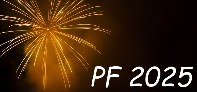 Novoročenky PF 2025
PF 2025 přání k novému roku 2024 obrázky ohňostroj - zdarma ke stažení a k vytisknutí na výšku  jako firemní novoročenku ve formátu 210 x 99 mm pro obálku DL nebo poslat jako on-line elektonickou pohlednici e-card. Rozlišení 1920px. 
Keywords: PF 2025,PF,novoroční přání