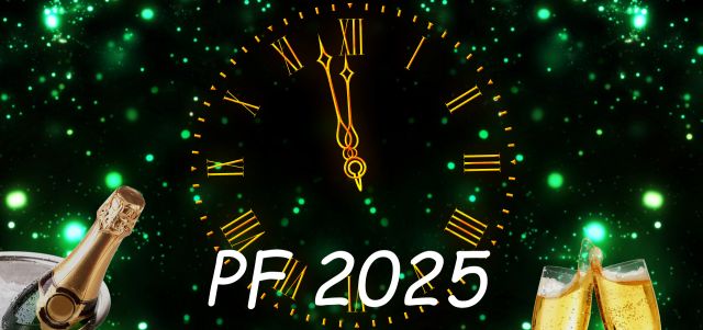 PF 2025 - novoroční přání půlnoční přípitek
PF 2025 novoroční přání vánoční obrázky - zdarma ke stažení a k vytisknutí na výšku  jako firemní novoročenku ve formátu 210 x 99  mm nebo poslat jako on-line elektonickou pohlednici e-card. Rozlišení 1920px. 
Keywords: PF 2025,PF,novoroční přání