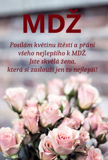 Přání k MDŽ: Objevte vtipné a dojemné obrázky k svátku žen!
Přání k MDŽ: Překvapte každou ženu ve svém životě. Stáhněte si zdarma naše originální přání a šiřte radost dál.
Klíčová slova: mdž,přání k mdž,přání k mdž obrázky,přání k mdž text,obrazky k svatku mdž,obrázkové přání k mdž,báseň k mdž,přání k mdž vtipné,mdž přání,obrázky k mdž