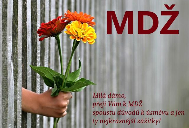 Přání k MDŽ: Stáhněte si zdarma přání, která pohladí po duši
Přání k MDŽ: Vyjádřete úctu všem ženám. Stáhněte si zdarma naše krásná přání a udělejte radost každé ženě.
Klíčová slova: mdž,přání k mdž,přání k mdž obrázky,přání k mdž text,obrazky k svatku mdž,obrázkové přání k mdž,báseň k mdž,přání k mdž vtipné,mdž přání,obrázky k mdž