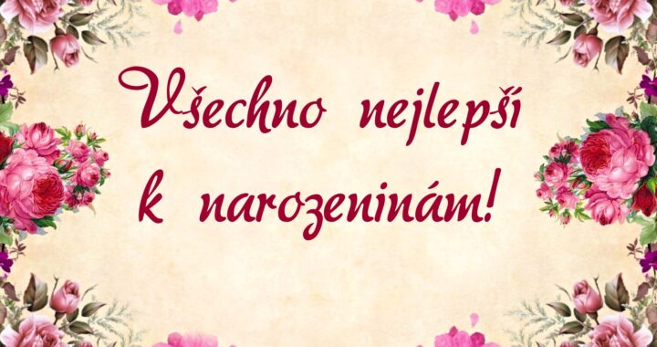Přání k narozeninám pro ženu