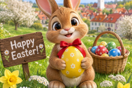 Velikonoční přání - Happy Easter